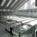 Estructura de acero prefabricada marco espacial de marco de armadura para la estación de tren para la estación de tren